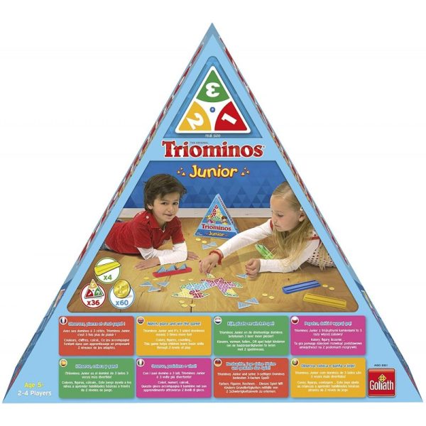 Jeu de Société Triominos Junior 2-4 Joueurs+5ans