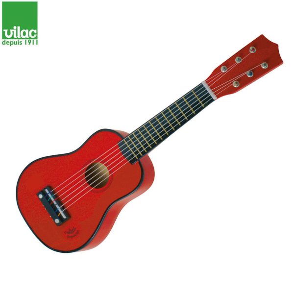 Guitare Acoustique En Bois-Rouge+3ans