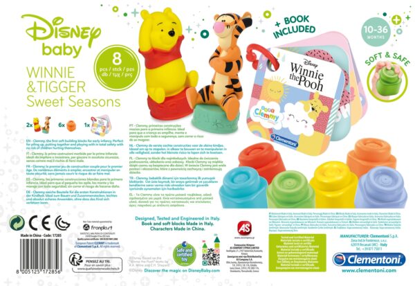 Livre Educatif Winnie The Pooh Book Clemmy-10-36mois