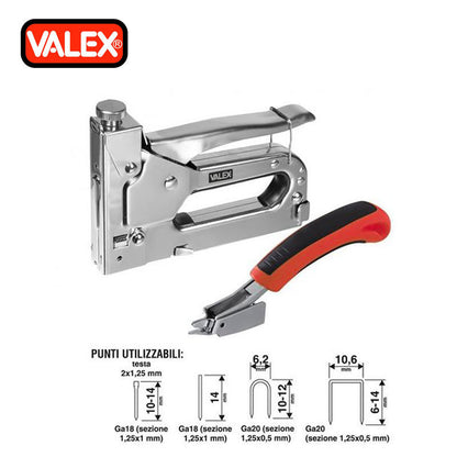Agrafeuse Tapissier+Accessoires-160mm-41pcs-valex 1455642