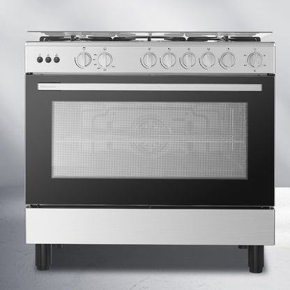 HISENSE GAZINIERE 5 FEUX INOX - HFG90335RX02