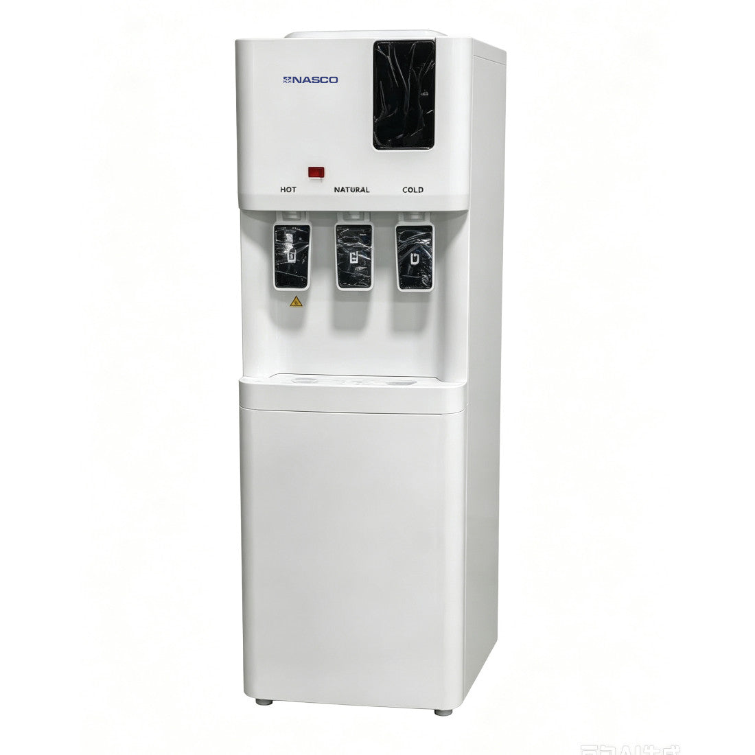 NASCO DISTRIBUTEUR D'EAU BLANC 3 ROBINETS- COMPRESSOR COOLING - KNAS-WD201-3V