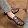 Importé - Chaussure Homme décontractées Moccasin Style Britannique En Cuir