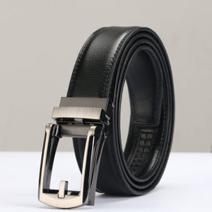 Importé - Ceinture Homme Confortable En Cuir Verni Premium