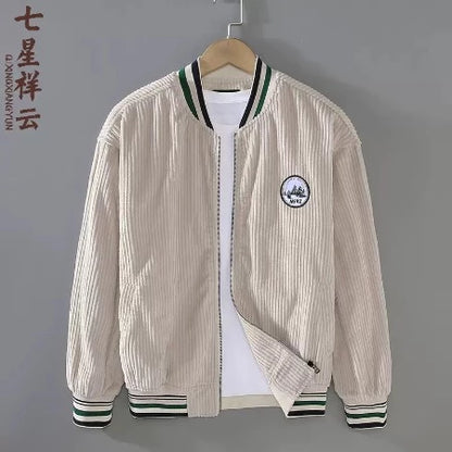 Importé -  Cardigan Pull Décontractée Homme En velours Col Monantes 100% Coton