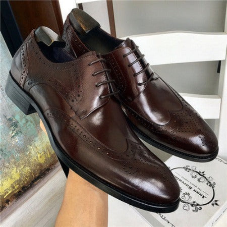 Importé - Chaussure Homme Oxford Style Britannique Haut Gamme En cuir