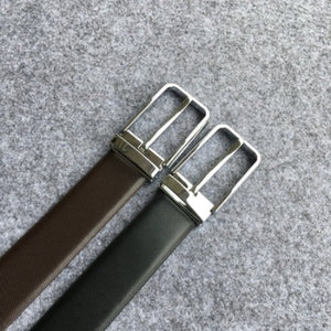 Importé - Ceinture Homme  Confortable Double Couches En Cuir Premium