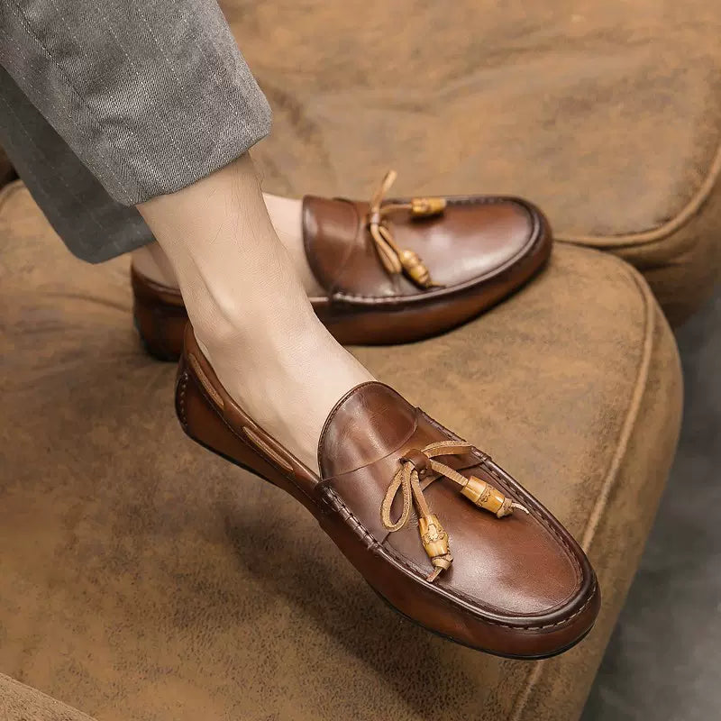 Importé - Chaussure Homme Tod's Style Britannique Tendance 100% Cuir