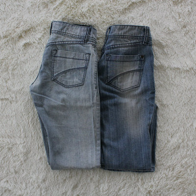 Importé - Pantalon Jean Femme Taille Basse Et Confortable