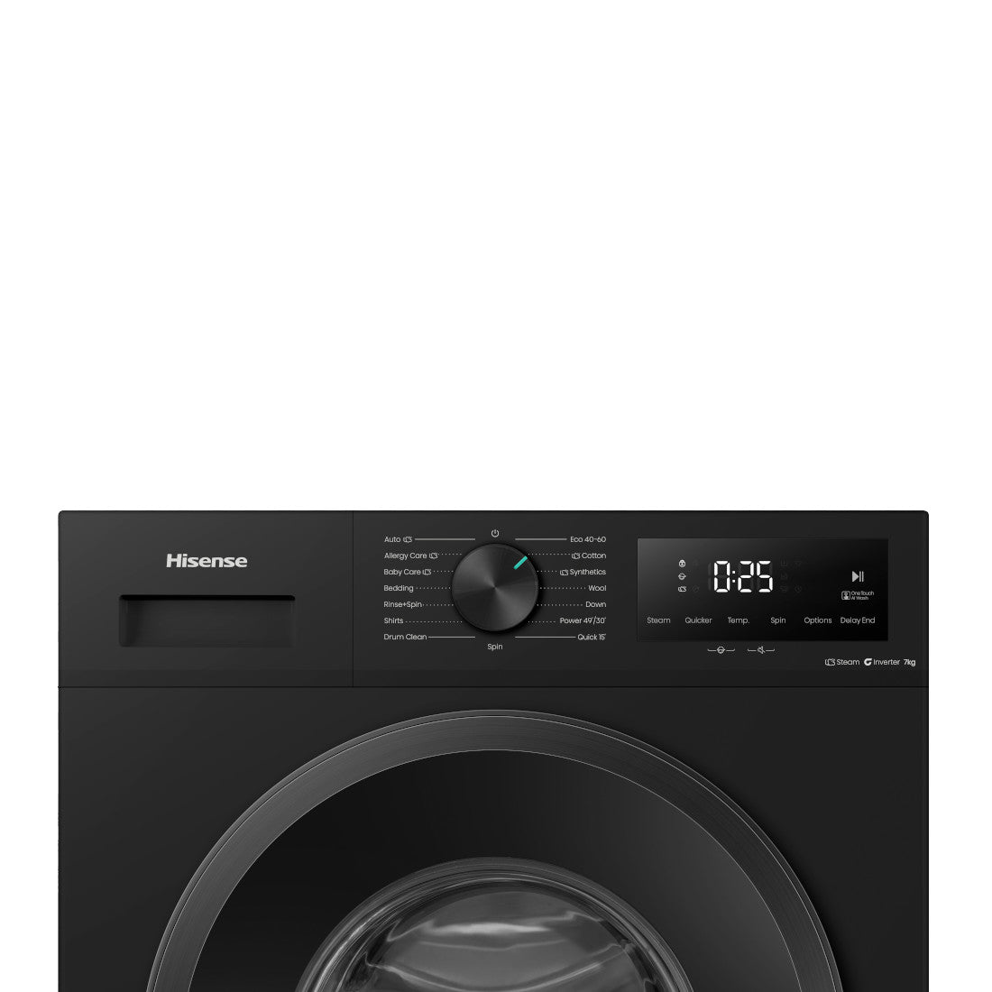 HISENSE MACHINE A LAVER 7KG FRONT LOAD IBUBBLE 1600W - WF1I7022BK