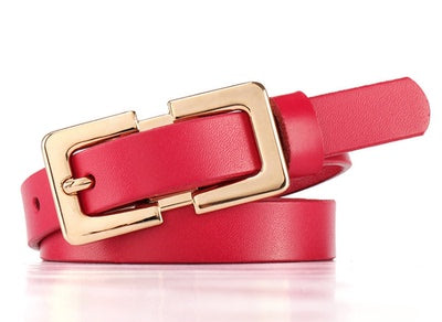 Importé - Ceinture Femme En Cuir Véritable