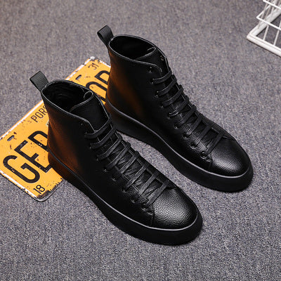 Importé - Chaussure Homme Baskets Montantes Tendance Cuir PU