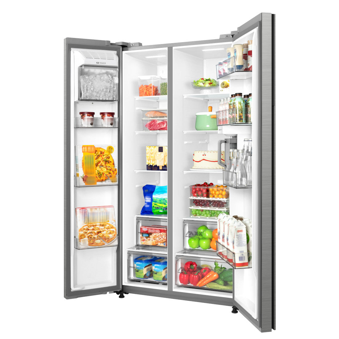 MIDEA REFRIGERATEUR 2 PORTES 700 L SPACE MASTER INVERTER - MDRS925CIH46M