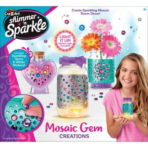 Jeu cra-z-art shimmer’n sparkle mosaic gem+8ans