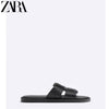 Importé - ZARA NEW - Sandales Homme Décontractées A Lanières - Noir