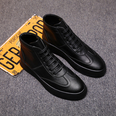 Importé - Chaussure Homme Baskets Montantes Tendance Cuir PU