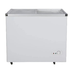 NASCO CONGELATEUR HORIZONTAL DEUX PORTES VITRE ECONOMIE D'ENERGIE- 355LT - NAS-FS355FL