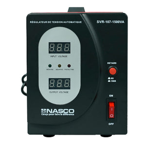 STABILISATEUR 1500VA AFFICHAGE LCD 4 RELAIS - SVR-107-1500VA