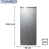 NASCO CONGELATEUR VERTICAL - ECONOMIE D'ENERGIE 226LT - NASD1-226FL