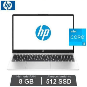 PC PORTABLE HP 250 G10 CORE i3 - 15.6'' UHD - 8GB RAM - 512GB SSD - FREEDOS