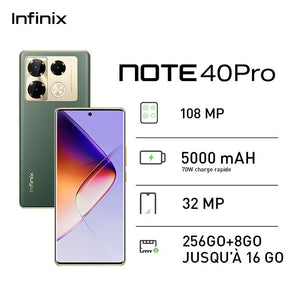 Infinix NOTE 40 Pro - 6.78