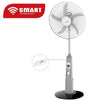 SMART TECHNOLOGY Ventilateurs 16" Rechargeable - Avec Télécommande (2P/CRT) - Blanc - STV-1680RB