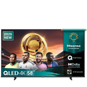 HISENSE TV 55'' QLED 4K UHD SMART VIDAA NETFLIX/YOUTUBE - 55Q6Q