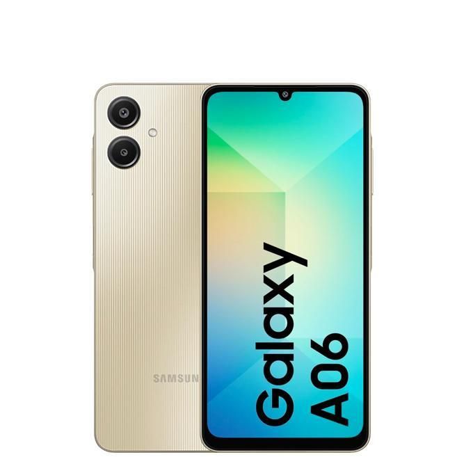 Samsung Galaxy A06 - 6.7" - 64Go - 4Go - 50+8Mp - 5000mAh - 24Mois
