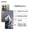 Infinix NOTE 50 Pro - 6.78" - 4G - 2xSIM - 256/8+8 Go - 5200mAh