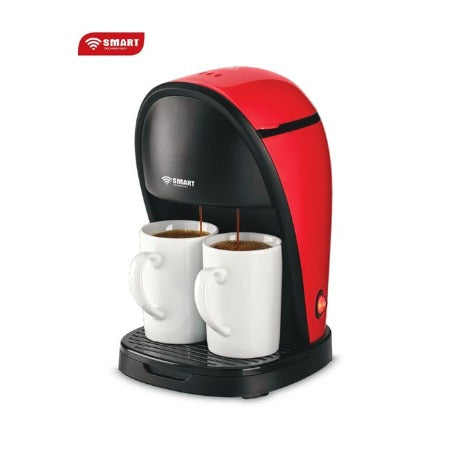 SMART TECHNOLOGY COFFEE MAKER AVEC 2 TASSES 0,25L - STPE-8579D - Garantie 3 Mois