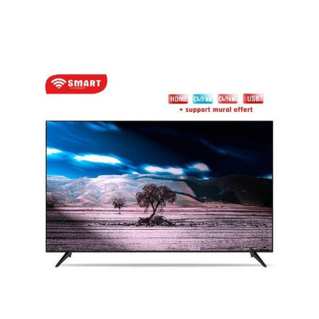 SMART TECHNOLOGY TV LED 43" (Pouces) - HD - Décodeur Intégré - STT-5043A - Noir