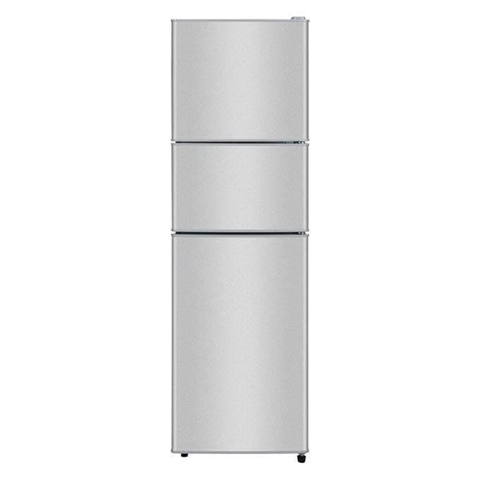 NASCO REFRIGERATEUR - NASD3-233FL-GD - 3 PORTES - 158LT (110LT+48LT) - NOIR MIROIR - R600A - 220-240V