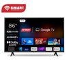 SMART TECHNOLOGY TV 86" HD GOOGLE TV WIFI + BLUETOOTH - STT-8690SK -Garantie 12 Mois