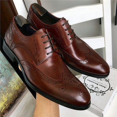 Importé - Chaussure Homme Oxford Style Britannique Haut Gamme En cuir