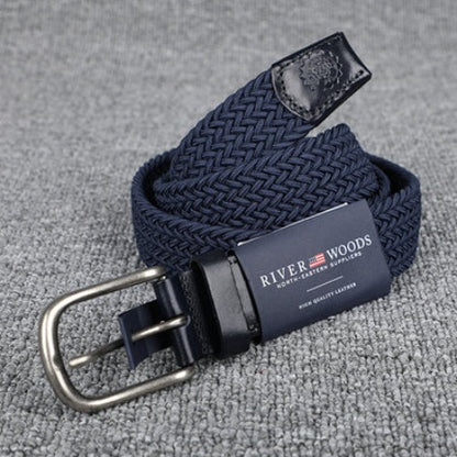 Importé - Ceinture Homme Tendance Elastique Confortable En Cuir Qualité Premium