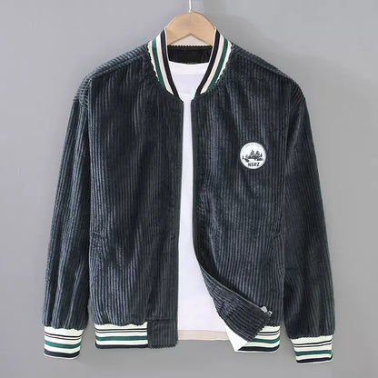 Importé -  Cardigan Pull Décontractée Homme En velours Col Monantes 100% Coton