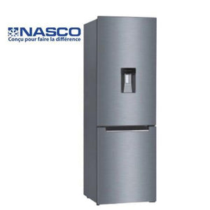 NASCO FRIGO COMBINE  - AVEC DISTRIBUTEUR D'EAU 252LT-2 TIROIRS+1CASIER - 220-240V -  HNASD2-35WD