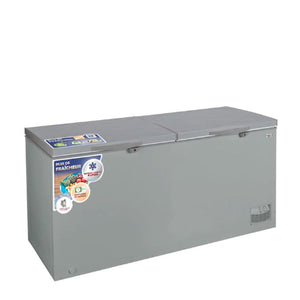 NASCO CONGELATEUR HORIZONTAL - DARK SILVER - 2 PORTES - 2 PANIERS - 725Lt Net - 220-240V- NAS-900FL-DD-DS