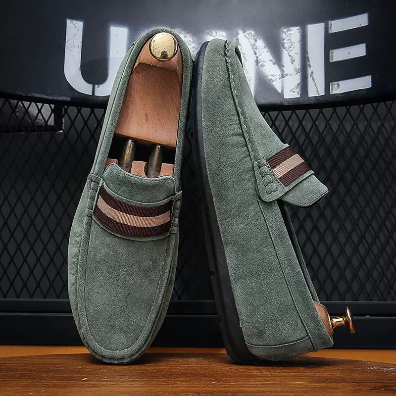 Importé - Chaussure Homme Décontractée Style Tod's en PU Nubuck