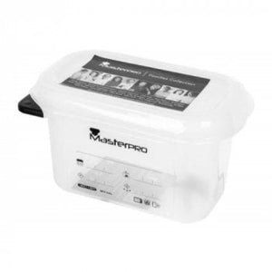 BOITE DE CONSERVATION EN PLASTIQUE MASTER PRO-1L-17,6×10,8X10CM-BGEU-2939