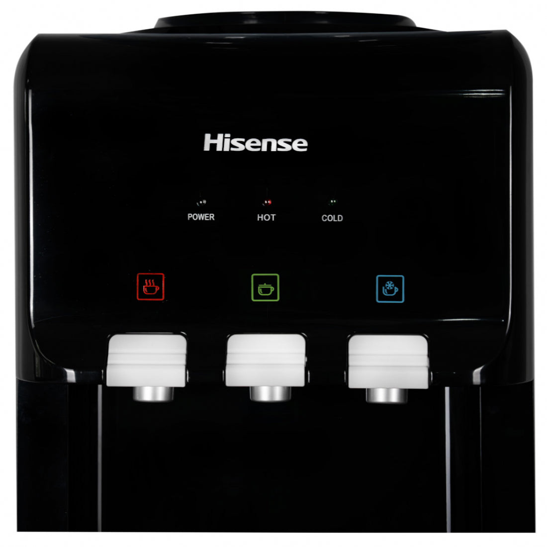 HISENSE DISTRIBUTEUR D'EAU AVEC REFRIGERATEUR 3 ROBINETS NOIR - H96WDTB3S1R