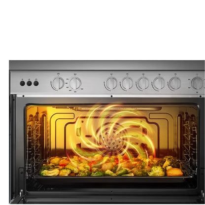 HISENSE GAZINIERE 5 FEUX INOX - HFG90335RX02