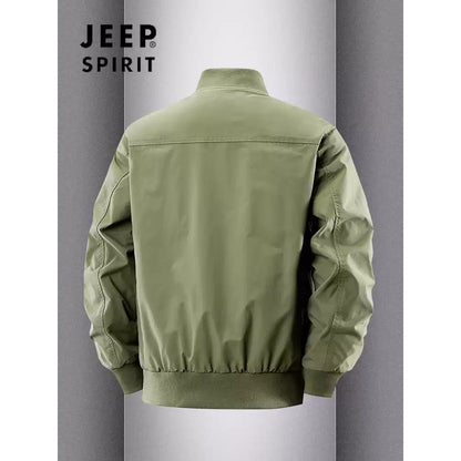 Importé - Veste JEEP SPIRIT Aviateur Style Baseball Américain Manches Longues