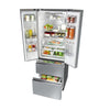 HISENSE REFRIGERATEUR DEUX PORTES ET DEUX TIROIRS DISTRIBUTEUR D'EAU ET DE GLACE 485L - FRENCH DOOR - INVERTER - RM-63WC4