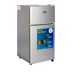 NASCO REFRIGERATEUR DOUBLE PORTES 58LT NET ECO D'ENERGIE - NASF2-100FL-DS