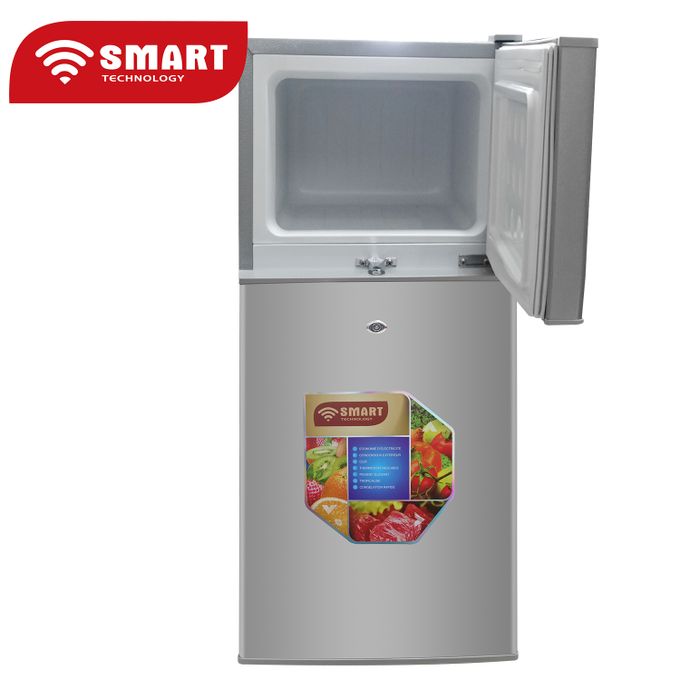 Réfrigérateur 2 Battants- SMART TECHNOLOGY - STR-160H - 138 L - Argent –
