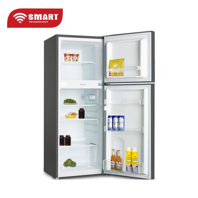 SMART TECHNOLOGY REFRIGERATEUR SMART 2 Battants -STR-160M-138 L - Gris - Garantie 12 Mois