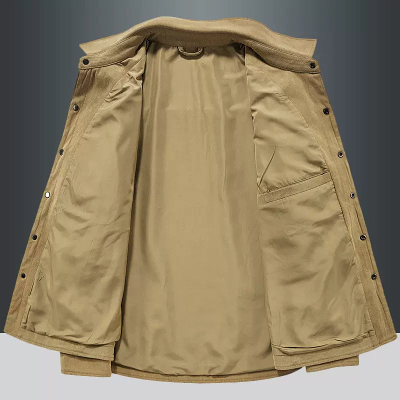 Importé - Chemise Homme Slim Style Veste Décontractée  À Manches Longues