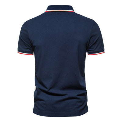 Importé - Polo Slim Fit Homme Décontracté Manche Courte