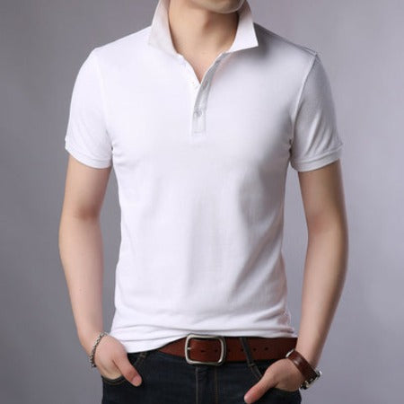 Importé - T-Shirt Polo Homme  Manches Courtes Tendance